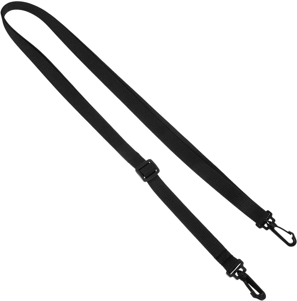 Schouderband Verlengstuk - Riem Extender - Gewichtsverdeling - Verstelbaar en Comfortabel - 150 cm - Zwart