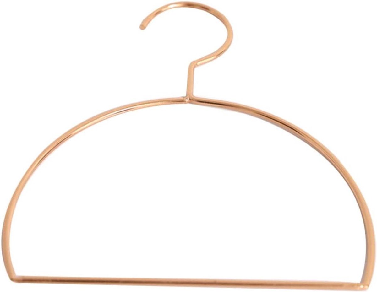 Kinder Hanger - Babyhanger Sjaalhanger - Kleding Organiseren - Halfrond Ontwerp - 20x18cm - Goud