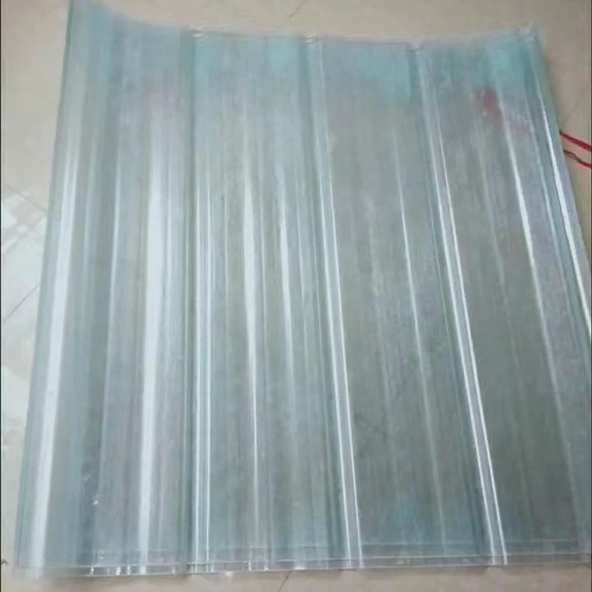 Transparante Dakplaten - Golfplaten Schuurpaneel - Dakbedekking - Slagvast Glasvezel - 0.9x2.3m - Transparant