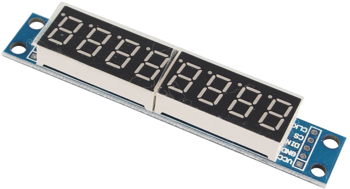 ONF3 - Digitale LED Display Control Module - Arduino Accessoire - 8 Punten - 5V - Rood - Ideaal voor projecten - Betrouwbare werking