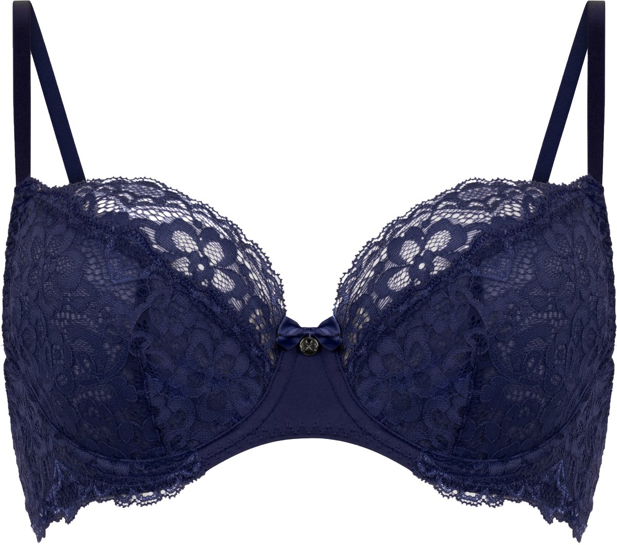Hunkemöller Marine Non-Padded Underwired Bra Blauw