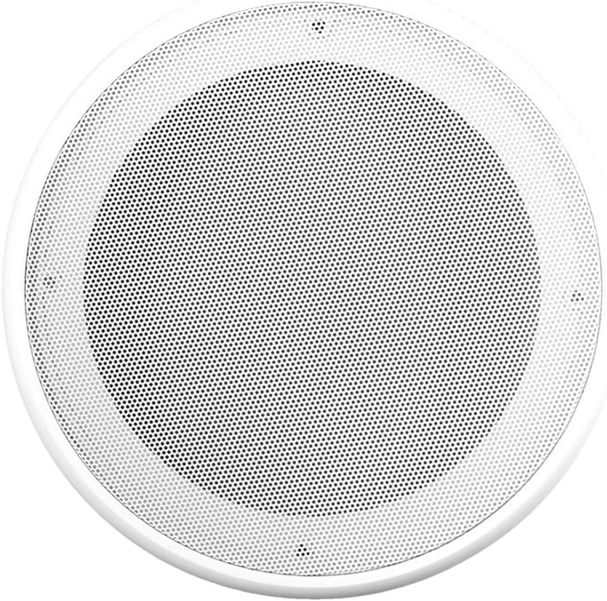 Luidsprekerrooster Auto - Afdekking Speaker - Audio Beschermen - Ruimtebesparend Ontwerp - 10 cm - Wit