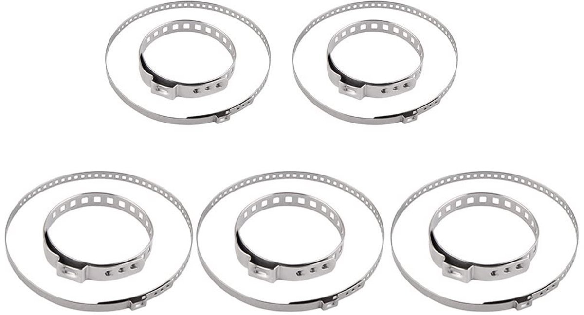 aladdien - CV Boot Clamp Set - Universele Klemmen voor Auto's - RVS - 10-delige set - Duurzaam en sterk - Geschikt voor diverse voertuigen - Handig ...