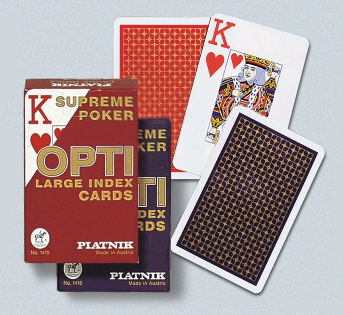 Piatnik Opti Supreme Poker Jumbo Index