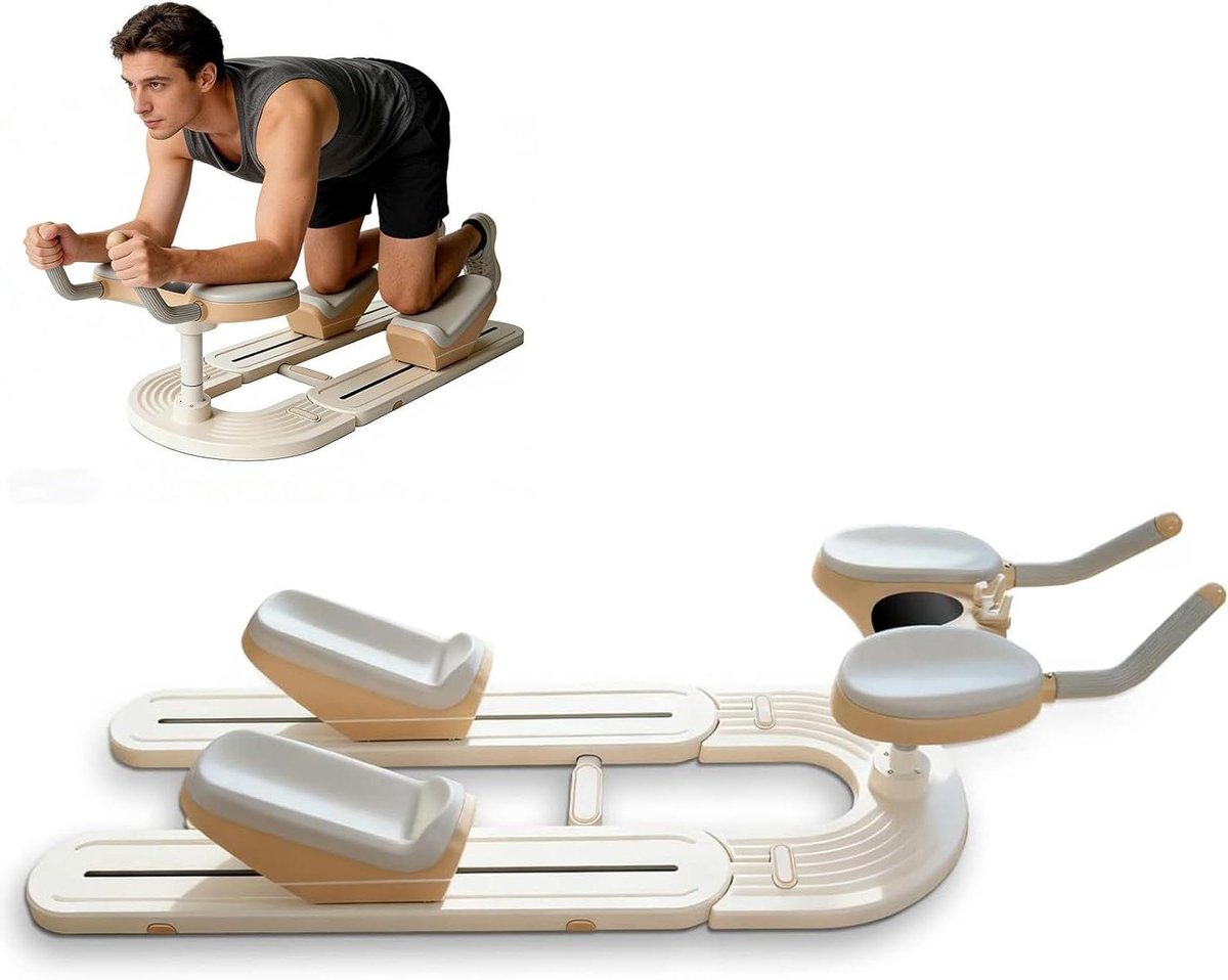 Wervelkolom Twist Trainer - Core Trainingsmachine Taille - Rugspieren Trainen - 42 Cm Beweegbereik - 100 Kg Draagvermogen - Meerkleurig