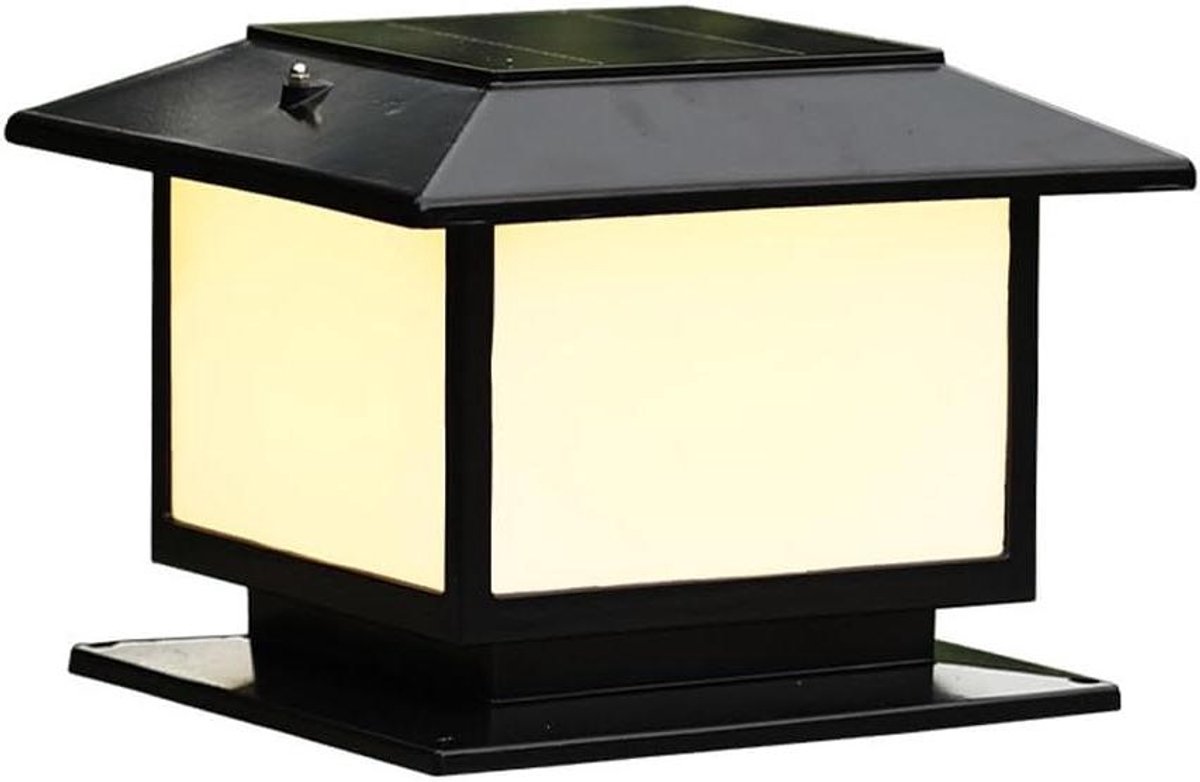 Zonne Paallantaarn - Buitenlamp Solar - Tuin Verlichten - Regendicht Ontwerp - 1x1x1 cm - 