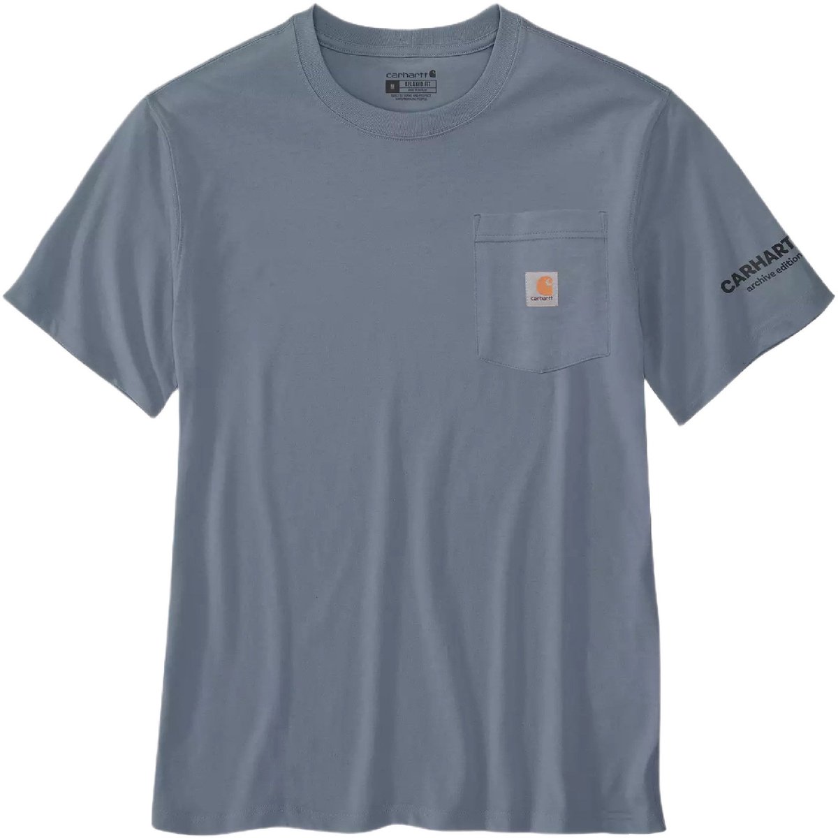 Carhartt Streetcar Graphic T-Shirt 107052 Light Faded -M Marineblauw