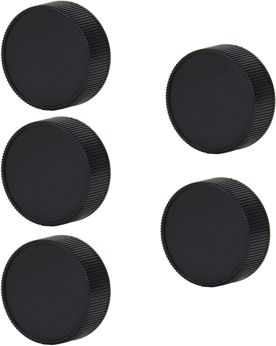 Achterste Lensdop - Camera Dop Set - Lens Beschermen - Specifiek Ontworpen - 5 Stuks - Zwart