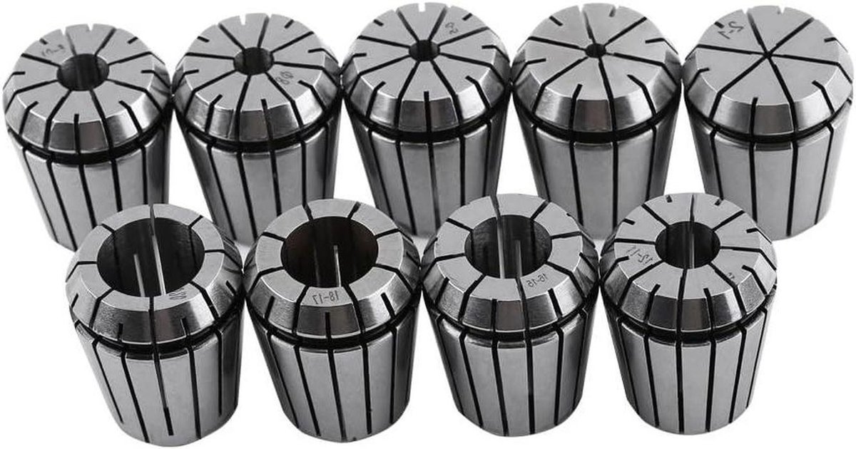 Spantang Set - ER32 Spantangen - CNC Graveren - Precisie Grip - 2-20 Mm - Metaal