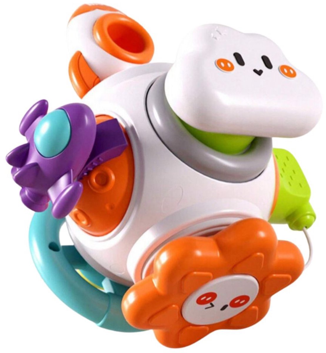 Woopie Baby Space Ball Raket 6in1 Montessori 18m+ - UNI