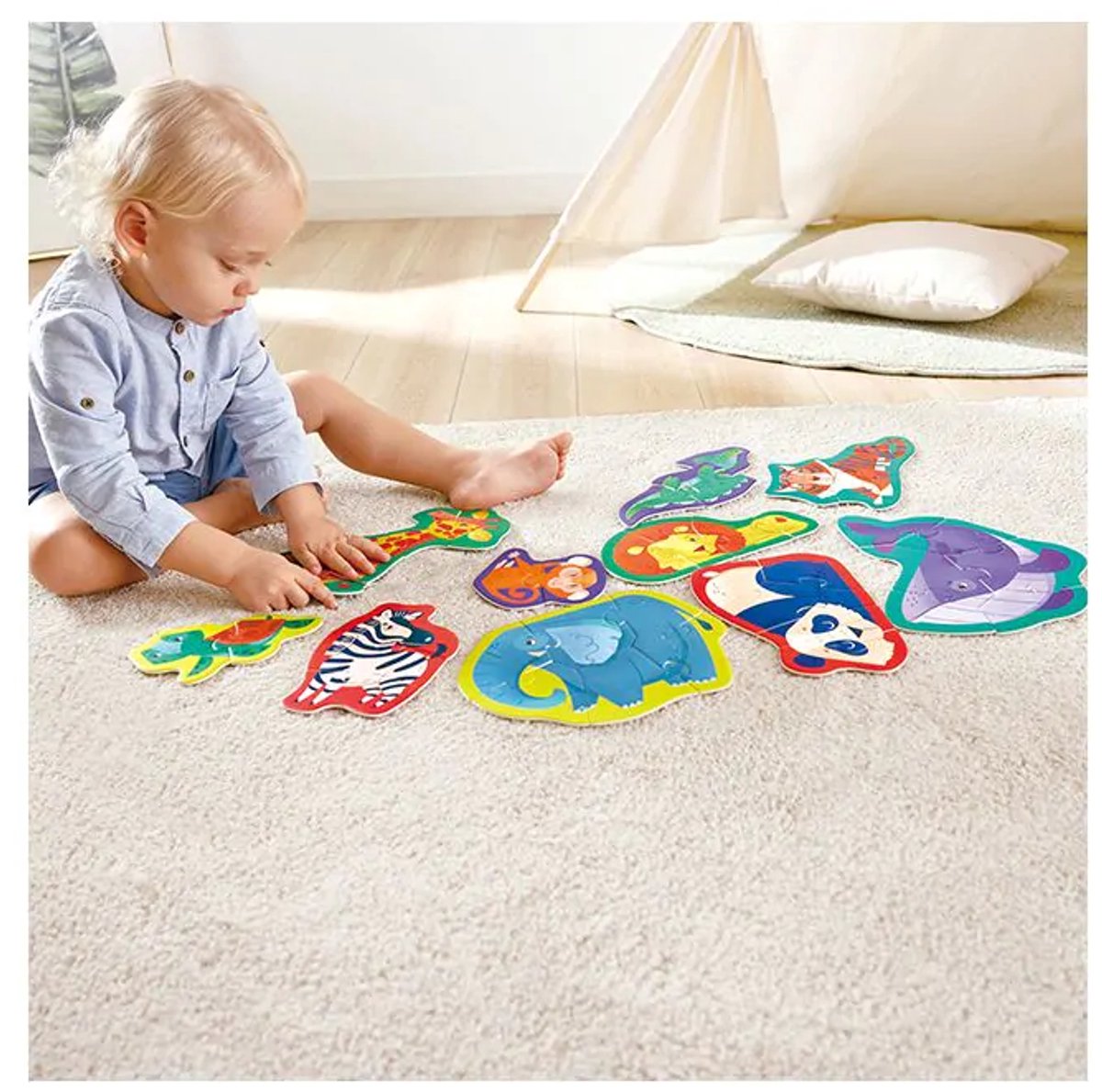 Jungle Vrienden Puzzel