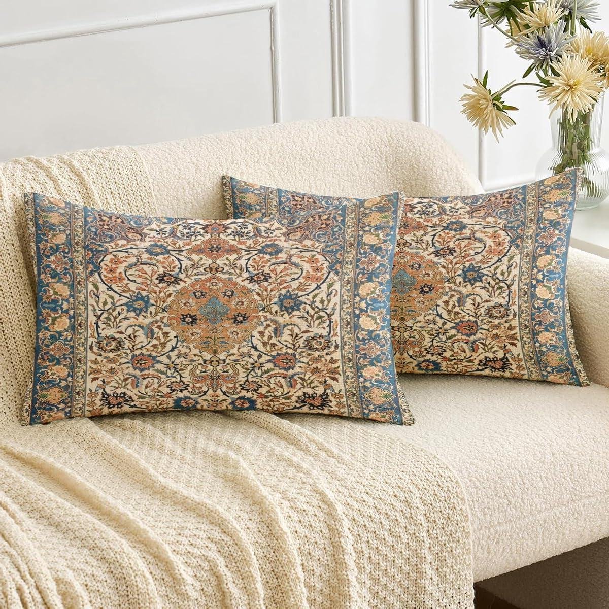 Kussenslopen Set - Decoratieve Hoezen - Buiten Decoratie - Waterdicht Materiaal - 30 x 50