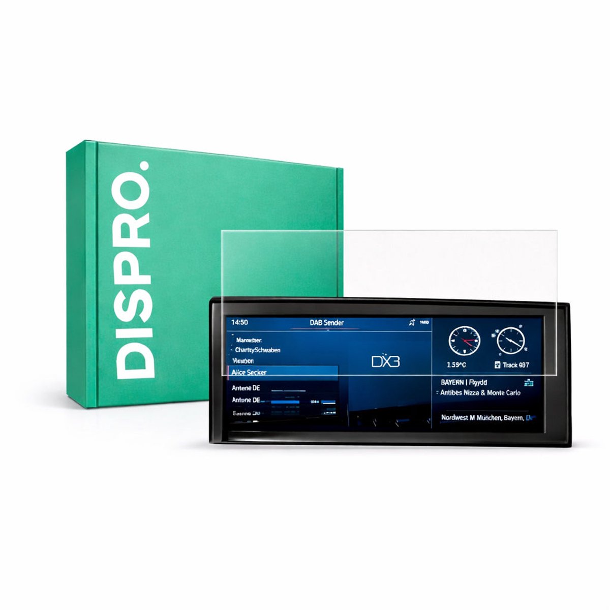 DISPRO Screenprotector MAN TGX – Matte Anti-Fingerprint