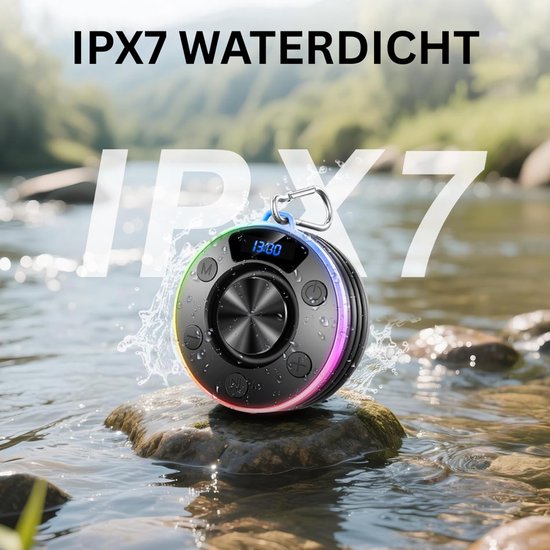 MRKK® Douche Speaker - Draagbare Radio - Bluetooth - Waterdicht van MRKK — afbeelding 5