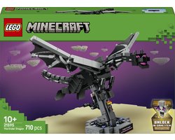 LEGO Minecraft De Enderdraak Draak Speelgoed voor Kinderen en Kinderkamer Decoratie 21595
