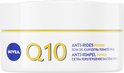 Pot NIVEA Q10 Anti-Rimpel Power Dagcrème SPF 15 met Nederlandse en Franse tekst.
