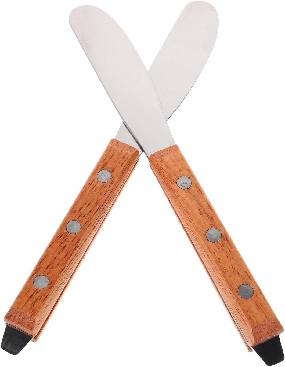 Ontharingswax Spatels - Wax Applicator Staven - Gelijkmatige Wax Verdeling - Anti-aanbak Metalen Ontwerp - 21 cm - Multi