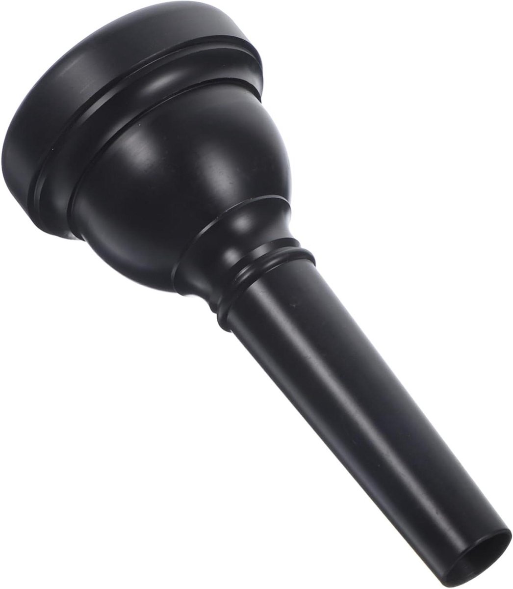Trombone Mondstuk - Trombone Accessoire - Muziek Maken - Lichtgewicht Compact - 8 cm - Zwart