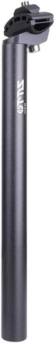 Fiets Zadelpen - Zadelbuis Fietszadelpennen - Comfortabel Fietsen - Geveerde Schokabsorptie - 31.6 x 450 mm - Mat Zwart