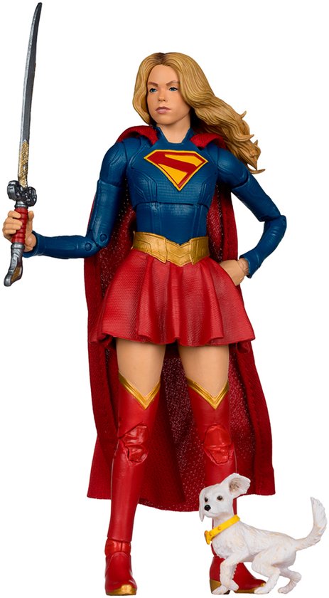 McFarlane Toys DC Multiverse - Actiefiguur - Supergirl & Baby Krypto (Supergirl Movie) Deluxe Theatrical Edition 18 cm