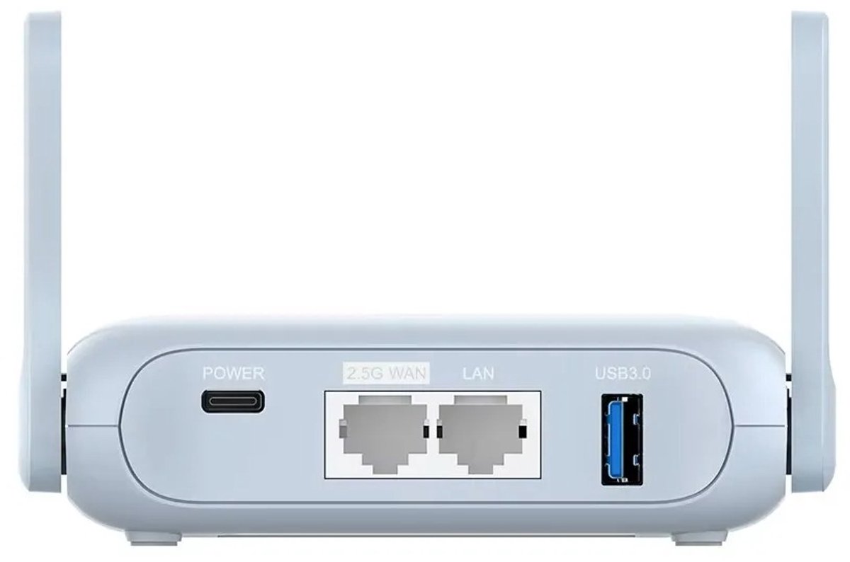 Emvae AX3000 WiFi 6 Reisrouter met VPN en 2.5G WAN thumbnail 5