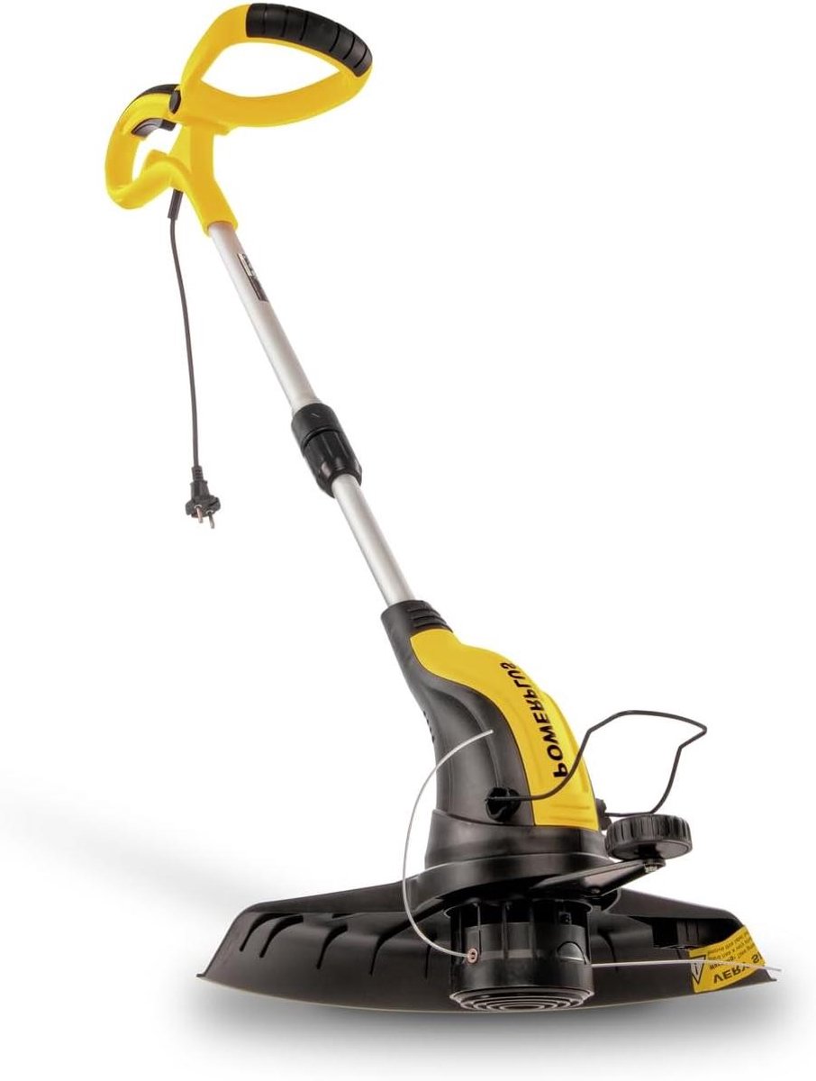 Elektrische Grastrimmer - Kantensnijder - Tuinonderhoud - 2-in-1 functie - 350 mm snijbreedte - Geel