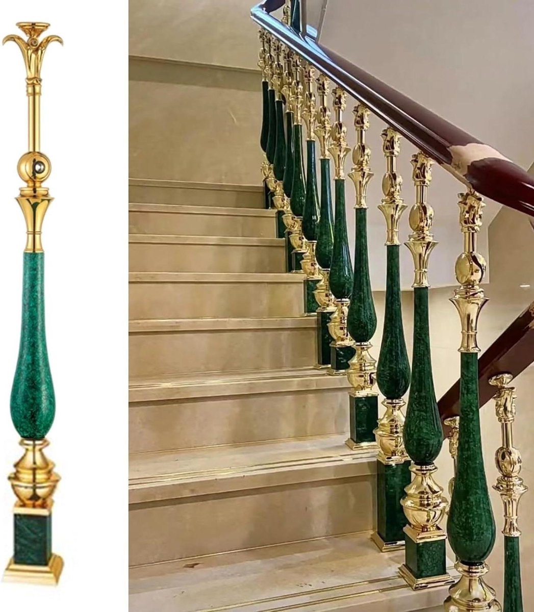 Balustrade Paal - Hekpaal Trappaal - Veiligheid Buiten - Verstelbare Hoekbeugel - 95 cm Hoog - Zwart