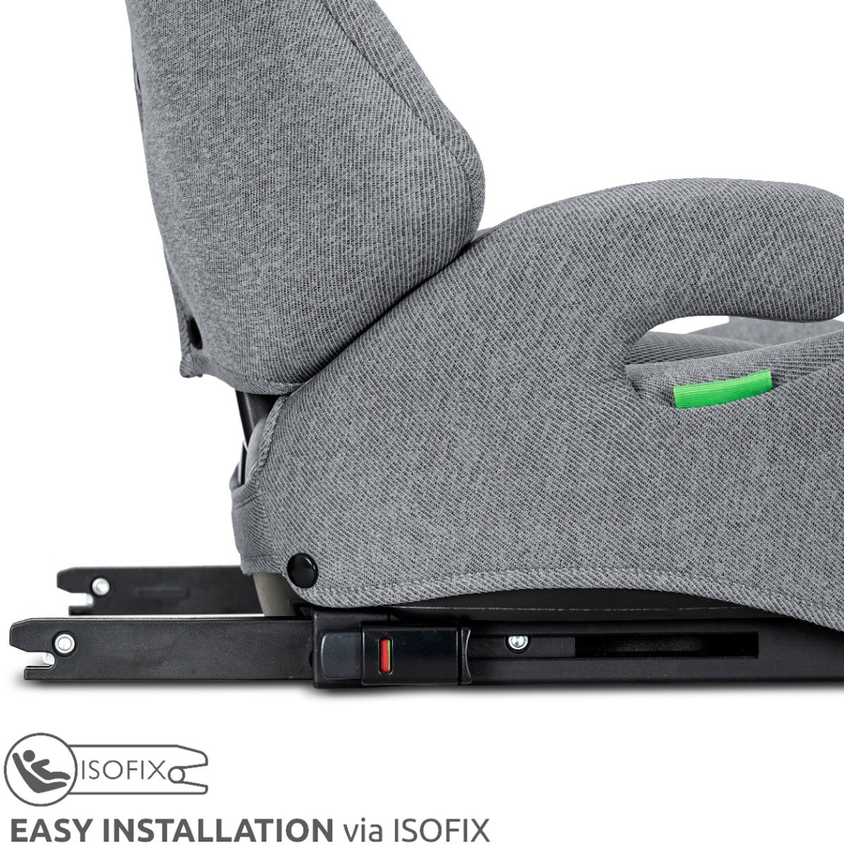 Lorelli Pyxis - Autostoeltje - i-Size Booster - 125-150 cm - Isofix - Zwart – foto 6