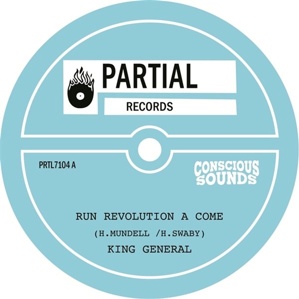 King General - Run Revolution A Come (7" Single) (Coloured Vinyl)