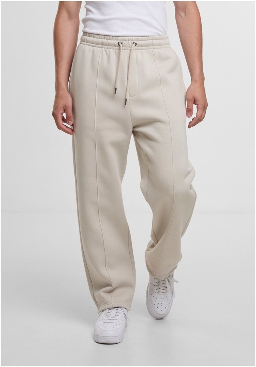 Urban Classics Fluffy Pintuck Heren joggingbroek M Grijs
