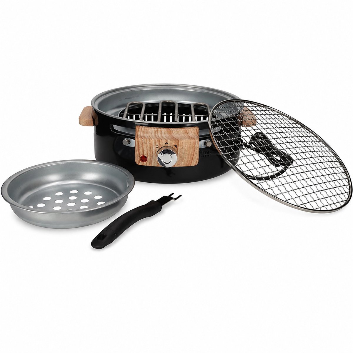 Norlander Hybride BBQ Zwart