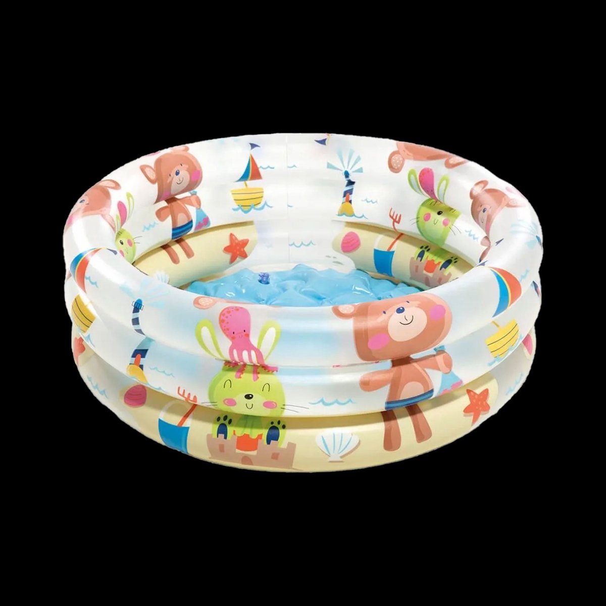 Intex Beach Buddies 3-Ring Baby Opblaaszwembad - Ø 61 x 22 cm — afbeelding 13