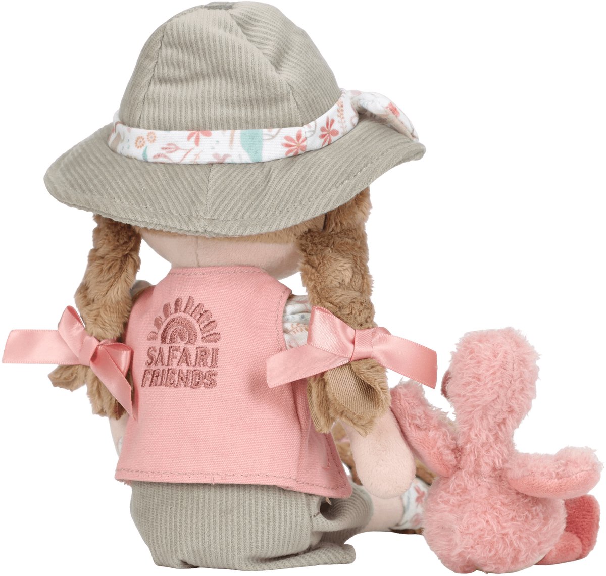 Little Dutch Safari Friends Knuffelpop Rosa — afbeelding 5