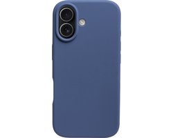 BMAX Siliconen hard case hoesje voor iPhone 17 - Hardcover - Apple - Back cover - Backcover - Beschermhoesje - Telefoonhoesje - Hard case - Telefoonbescherming - Donkerblauw
