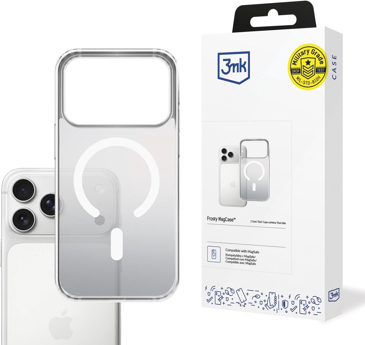 3Mk Frosty Magcase Hoesje Voor Apple Iphone 17 Pro Max