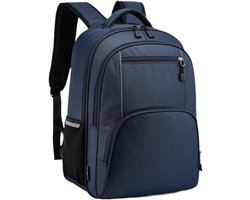 Laptoprugzak - Computer tas - Reizen en werk - 180 graden opening - 31x19x45cm - Zwart