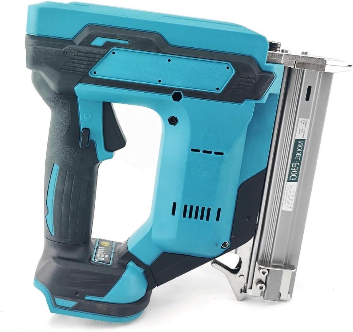 Spijkerpistool Elektrisch - Snoerloze Nietmachine - Houtbewerking Projecten - Borstelloze Motor - 30mm Nagels - Blauw