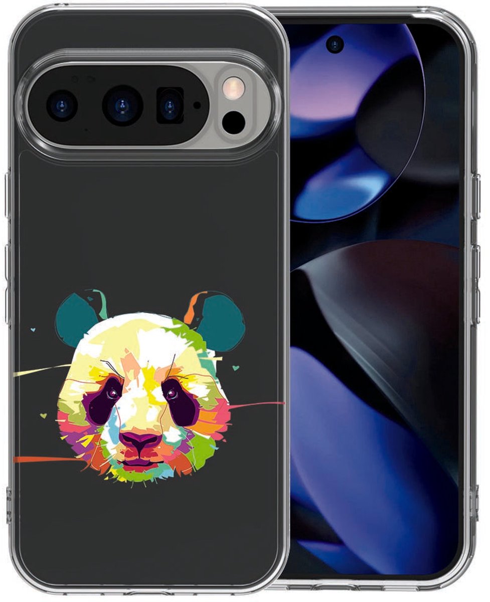 Google Pixel 10 / 10 Pro TPU hoesje Panda Color