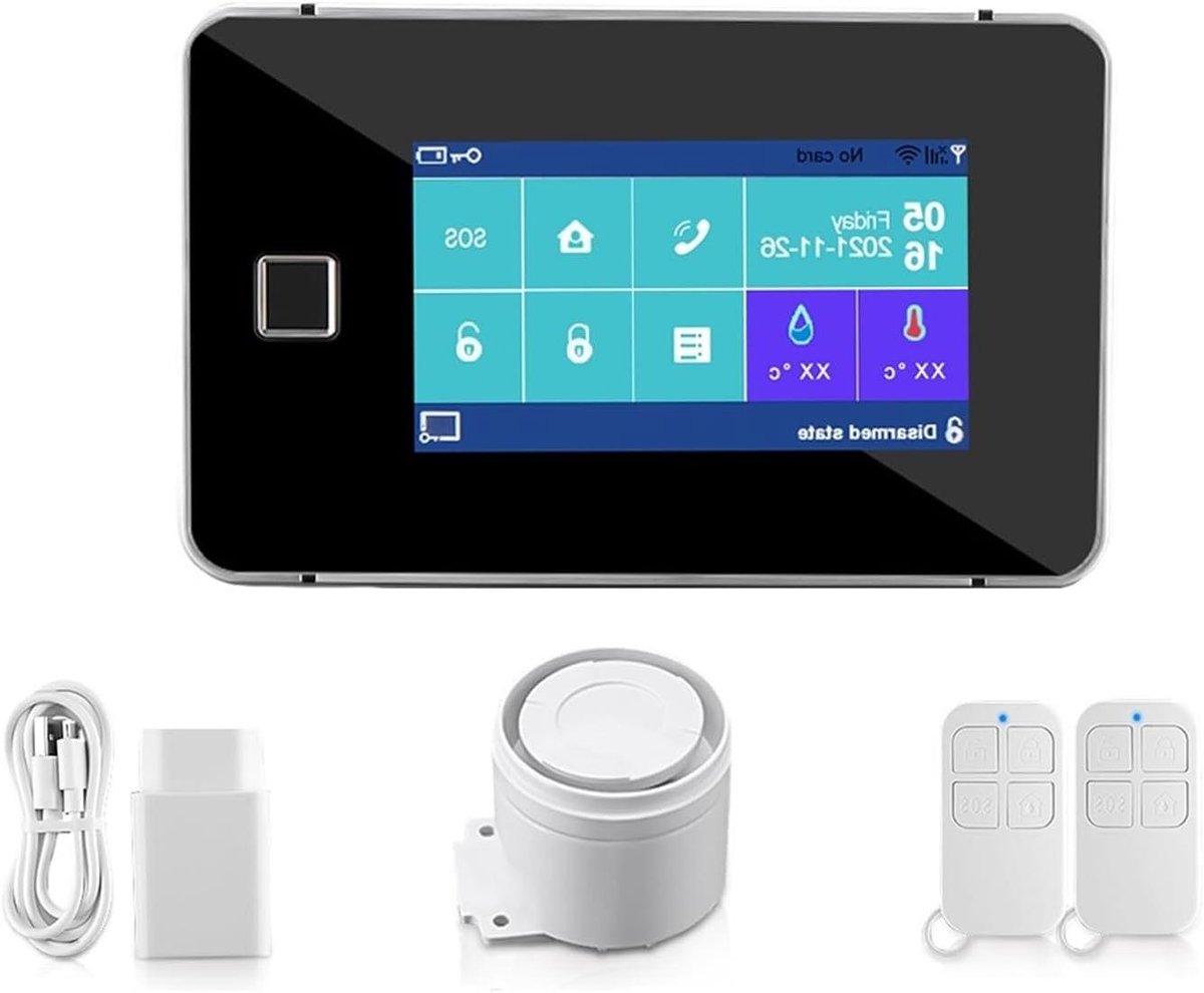 Smart Alarm Systeem - WIFI GSM - Huis Beveiligen - App Bediening - 99 Zones - A