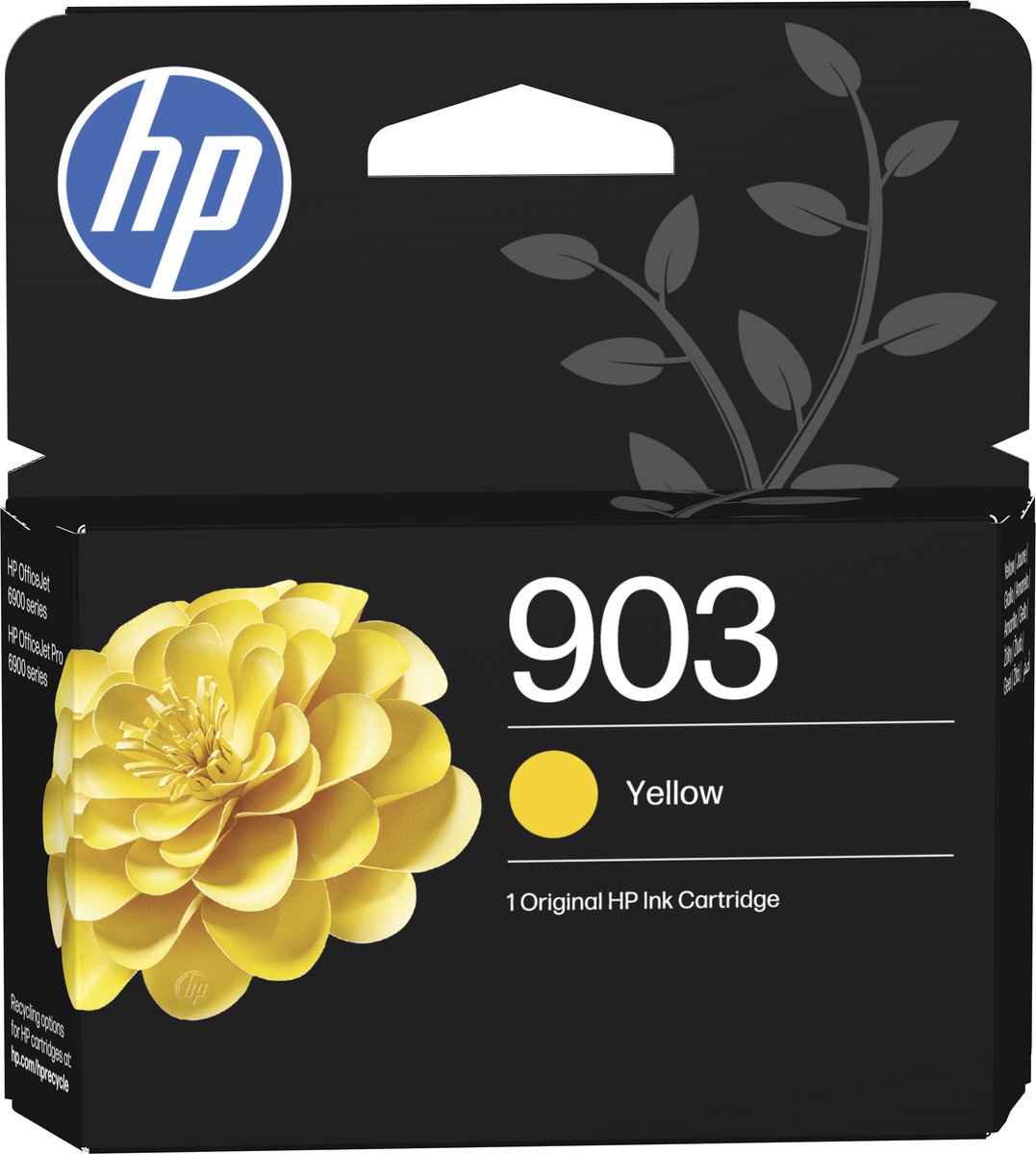 HP 903 - Geel - origineel - blister - inktcartridge - voor Officejet 6951, 6954, 6962; Officejet Pro 6960, 6961, 6970, 6971, 6974, 6975