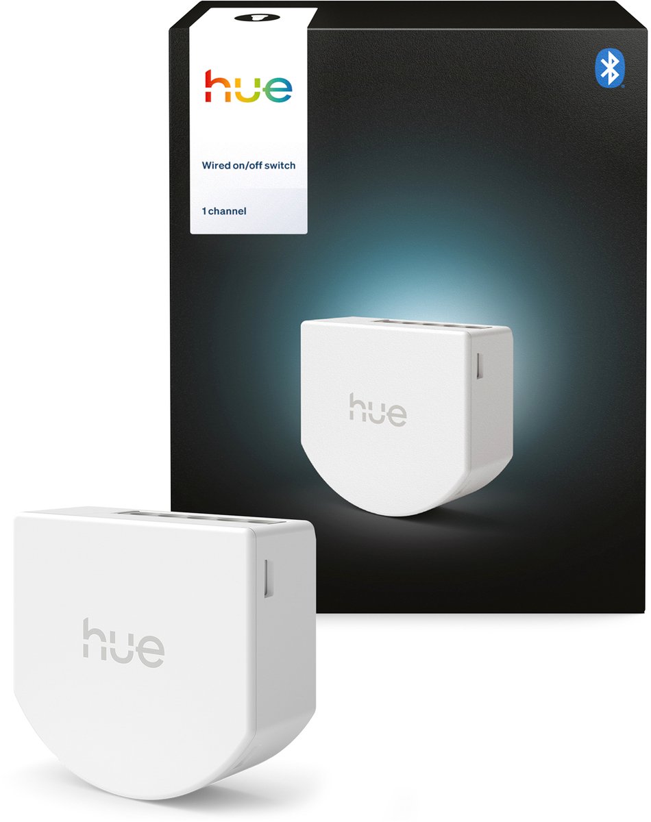 Philips Hue Wired Wall Switch Module for Non-Smart Lights 1-Pack