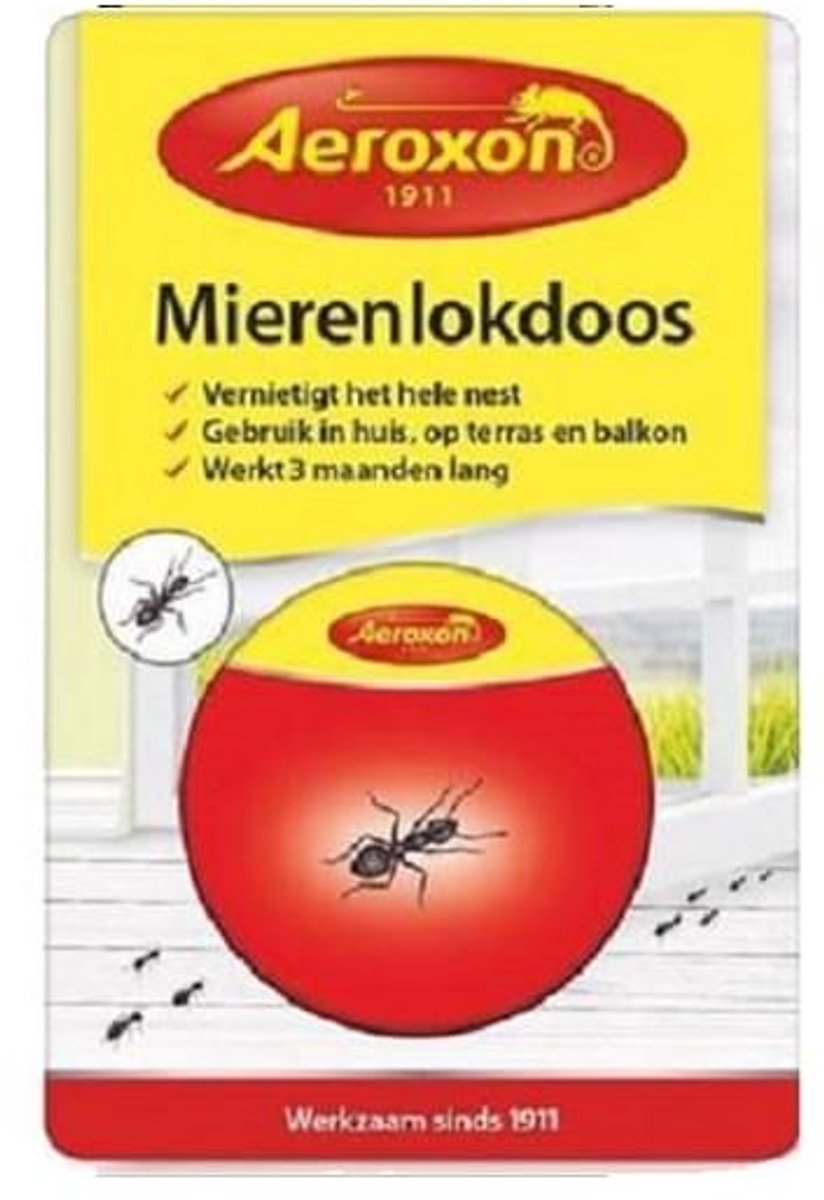 Aeroxon mierenlokdoos - Effectieve Insectenval - Met gratis cheatsheet