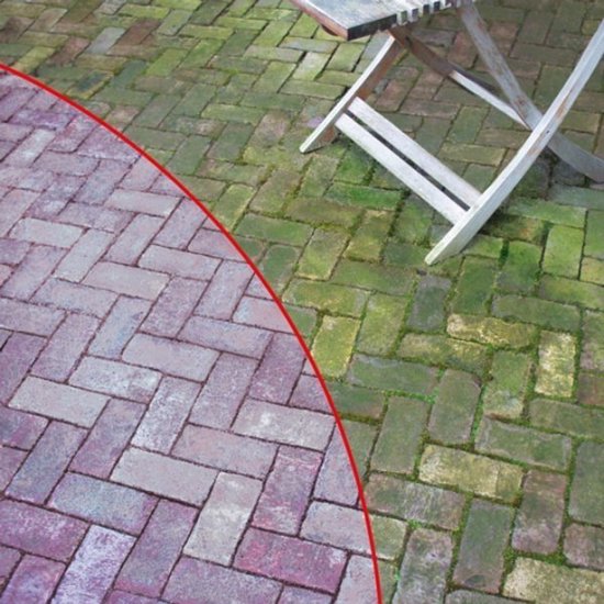 HG Groene Aanslagreiniger Concentraat (500 ml/100 m²) - Effectieve Groene Aanslagreiniger — afbeelding 2