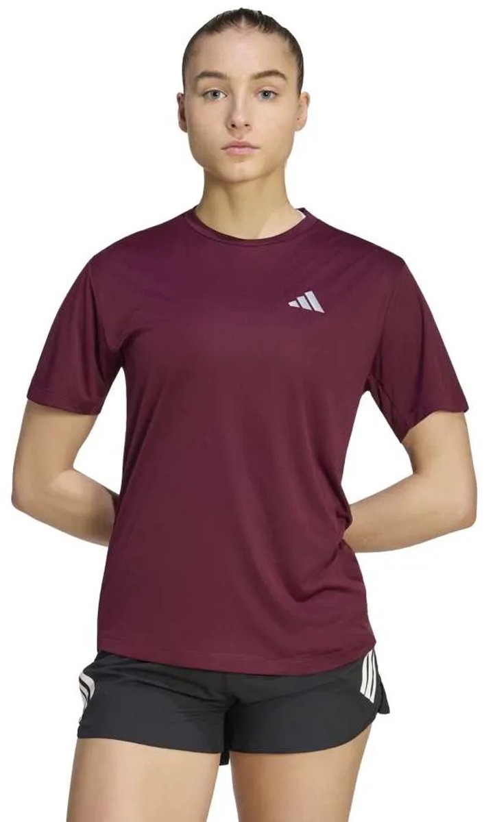 Adidas Adi365 Running Essentials T-shirt Met Korte Mouwen Vrouw Maroon