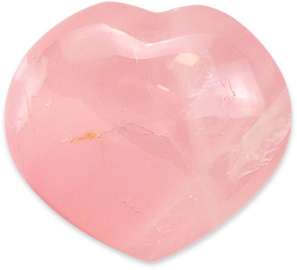 Ruben Robijn Roze kwarts hart 100-150 gram