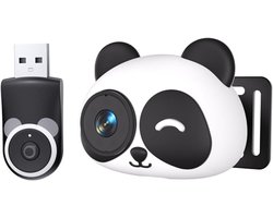 Baby Auto Camera - Achterbank Monitor - Veilig Reizen - Draadloze CarPlay Adapter - 1080p HD - Panda