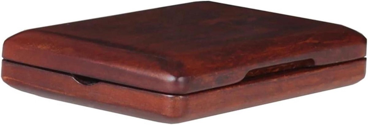 Riet Koffer - Houten Doos - Muziek Accessoires - Luchtdichte Bescherming - 10 x 61 cm - Rood