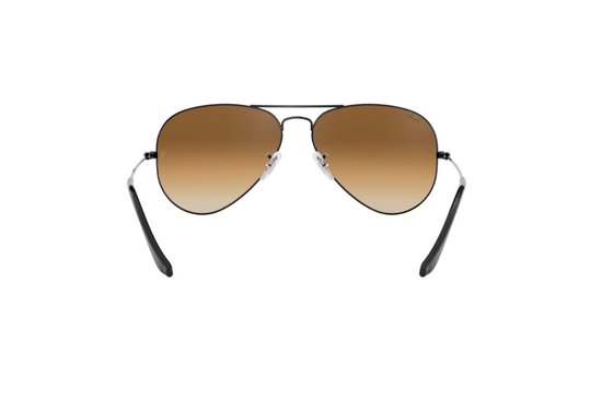 Ray-Ban Aviator RB3025 004/51 Zonnebril - Gunmetal/Licht Bruin Gradient - 62mm van Ray-Ban — afbeelding 2