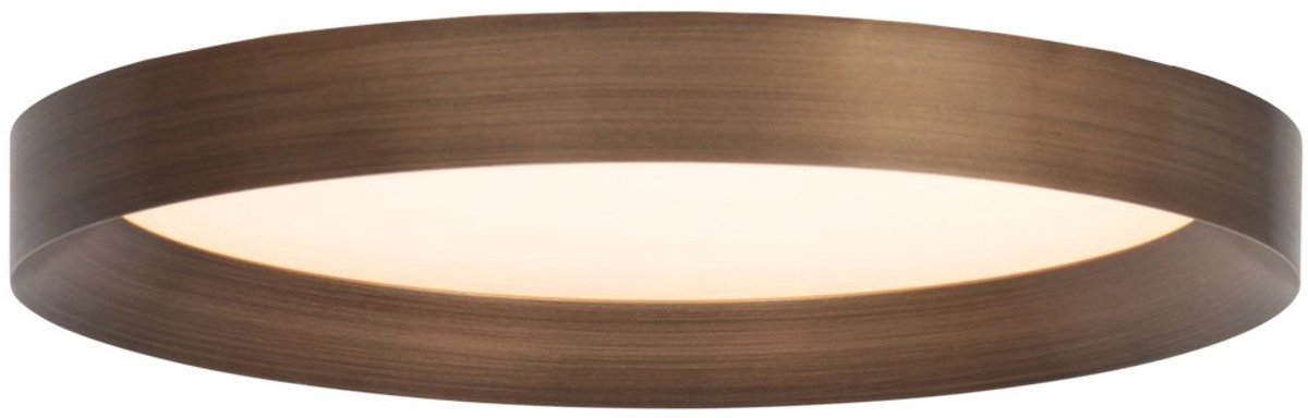 Plafonnier Flady 3685BR brons Ø40 cm | Klassiek ontwerp | Materiaal: metaal, kunststof, elektronica | Steinhauer