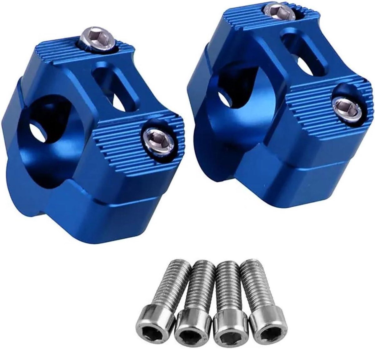 Stuurklemmen Stuurverhogers - Motorfiets Adapter - Comfortabel Rijden - Verstelbaar 30-40mm - 20mm Hoger - Veelkleurig